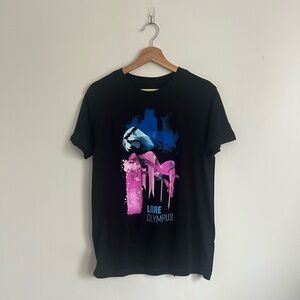 Hot Topic Lore Olympus Pink & Black Graphic T-Shirt Set of 2